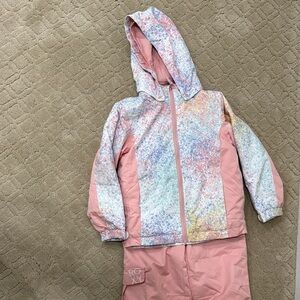 Roxy Pastel Snow suit size 6/7